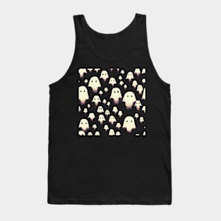 Cute Ghosts Pattern Tank Top